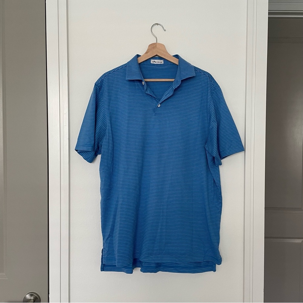 PETER MILLAR • mens striped polo